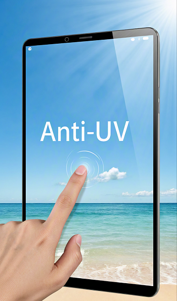 Why do touch screen cover lens need to be printed with Anti-UV inks?
