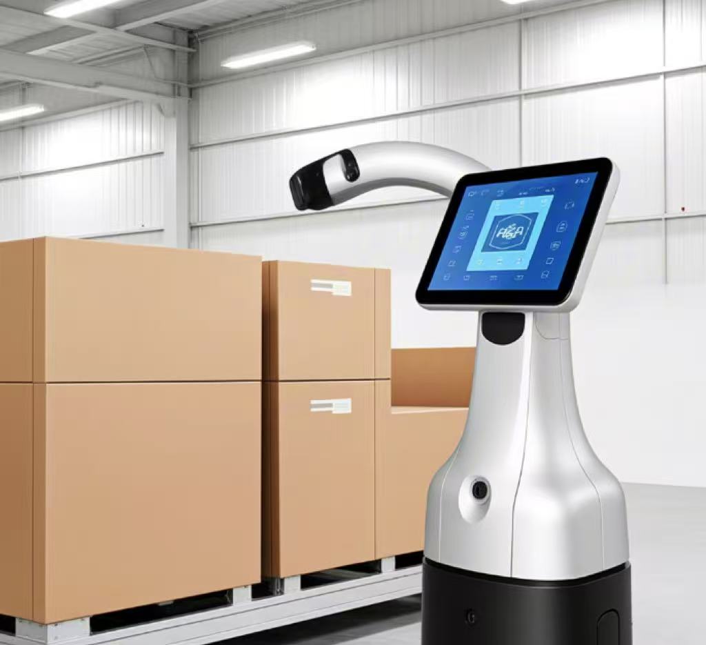 触摸显示模组在仓储机器人上的应用