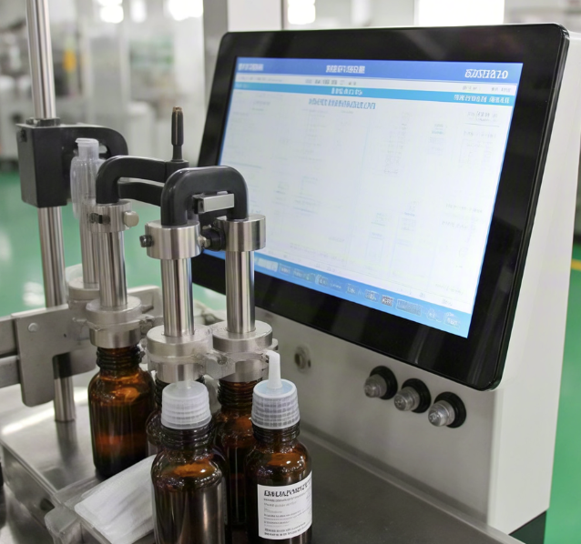 触摸显示模组在自动化灌装机上的应用