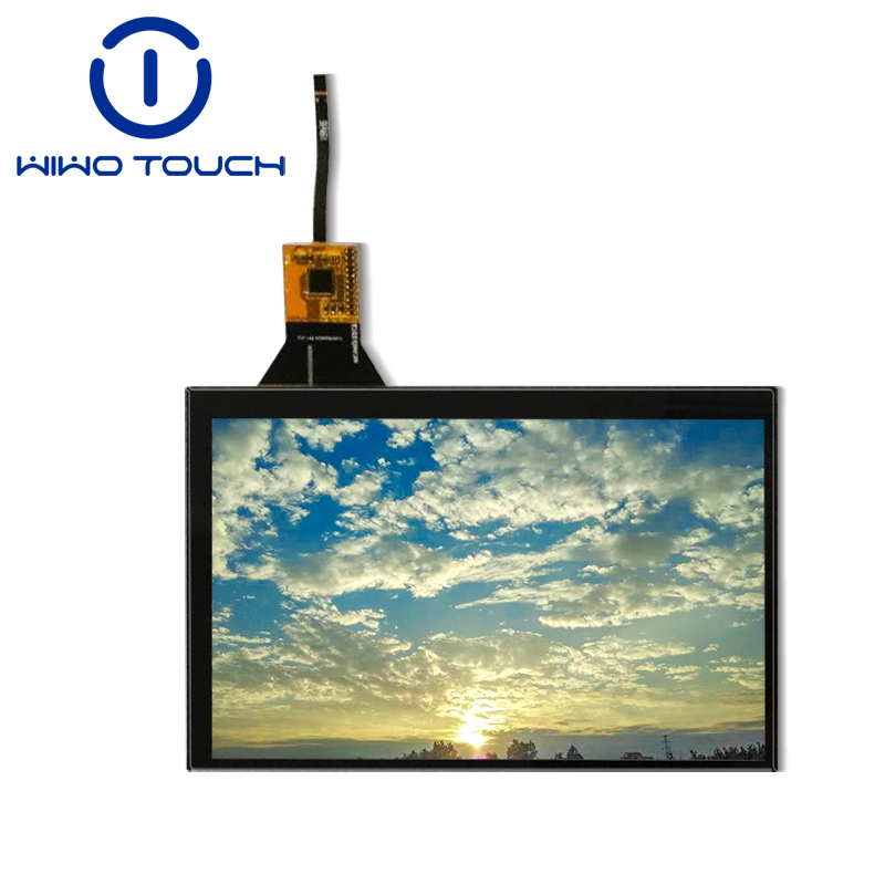 Touch screen supply voltage