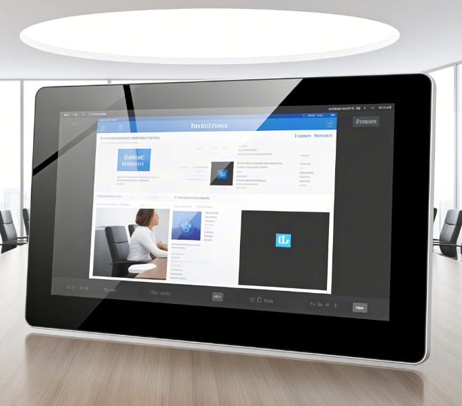 Application of Touch Screens in Conference Room Management Equipment