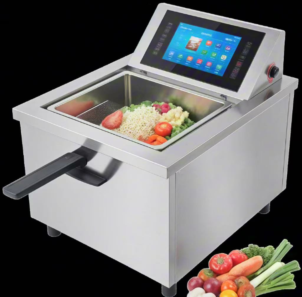 Application of Touch display in Commercial Fryers