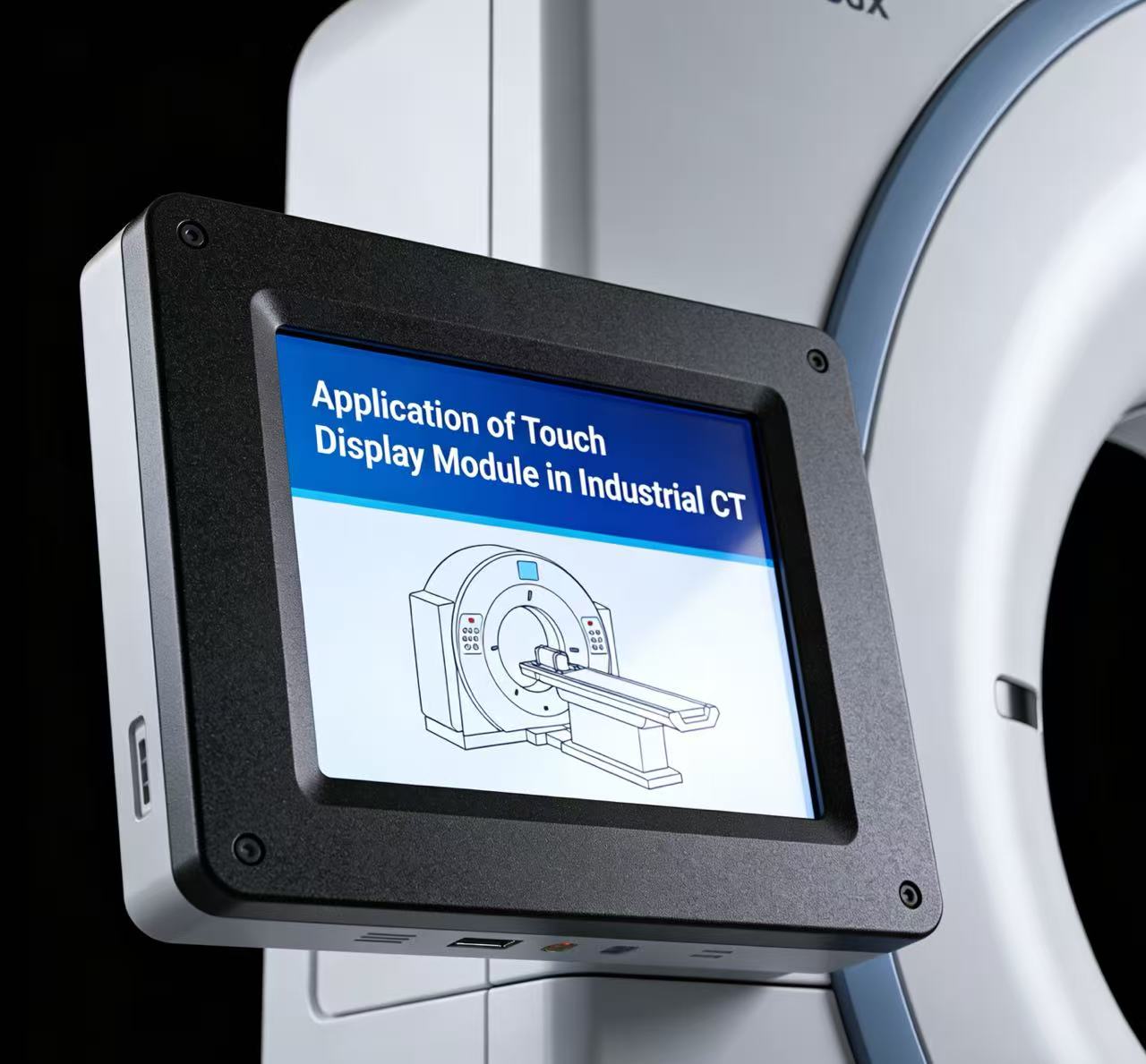 Touch Display Module Solution Designed for Industrial CT Scanners