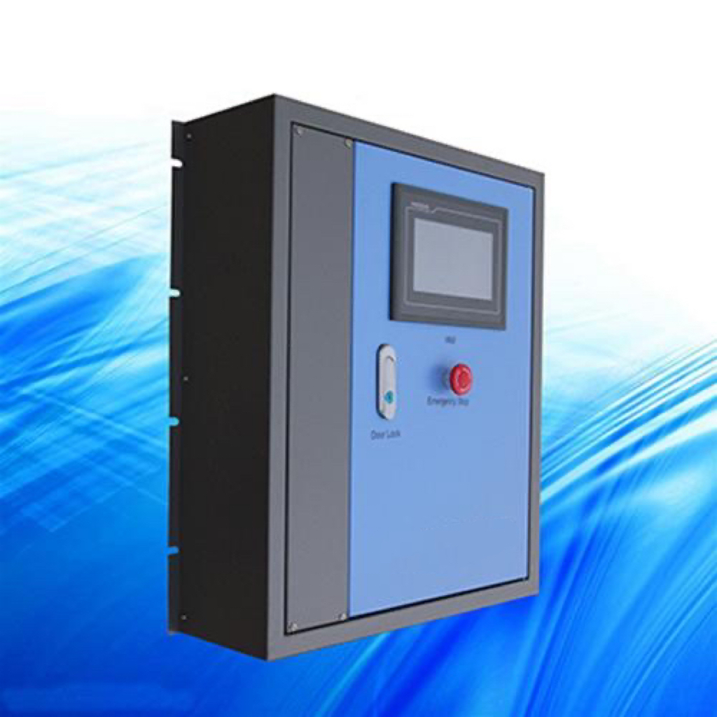 Capacitive touch screen for generator applications